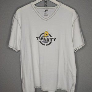 2000 Tweety Sport Vintage T-shirt Embroidered Logo